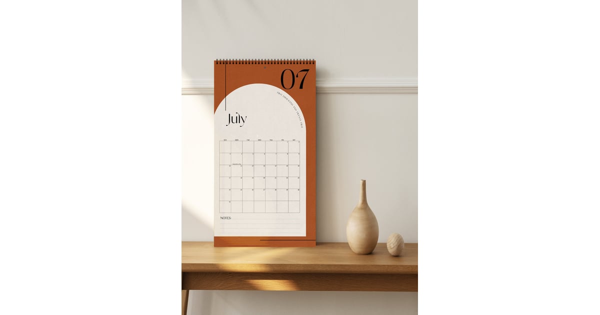 An Artsy Design 2022 Abstract Modern Wall Calendar The Best 2022 Calendars For Walls And 7107