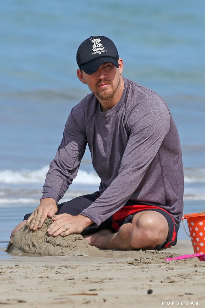 Channing Tatum and Jenna Dewan on the Beach in Hawaii 2017
