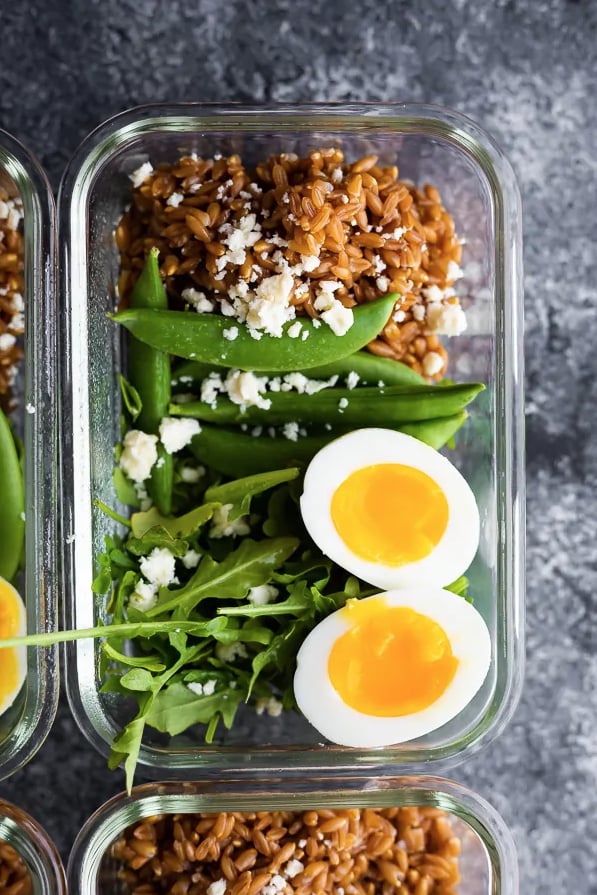 Farro Arugula Salad