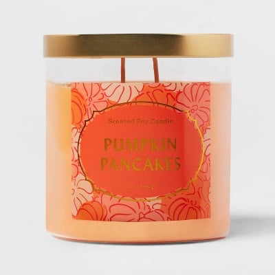 Opalhouse Lidded Glass Jar Pumpkin Pancakes Candle