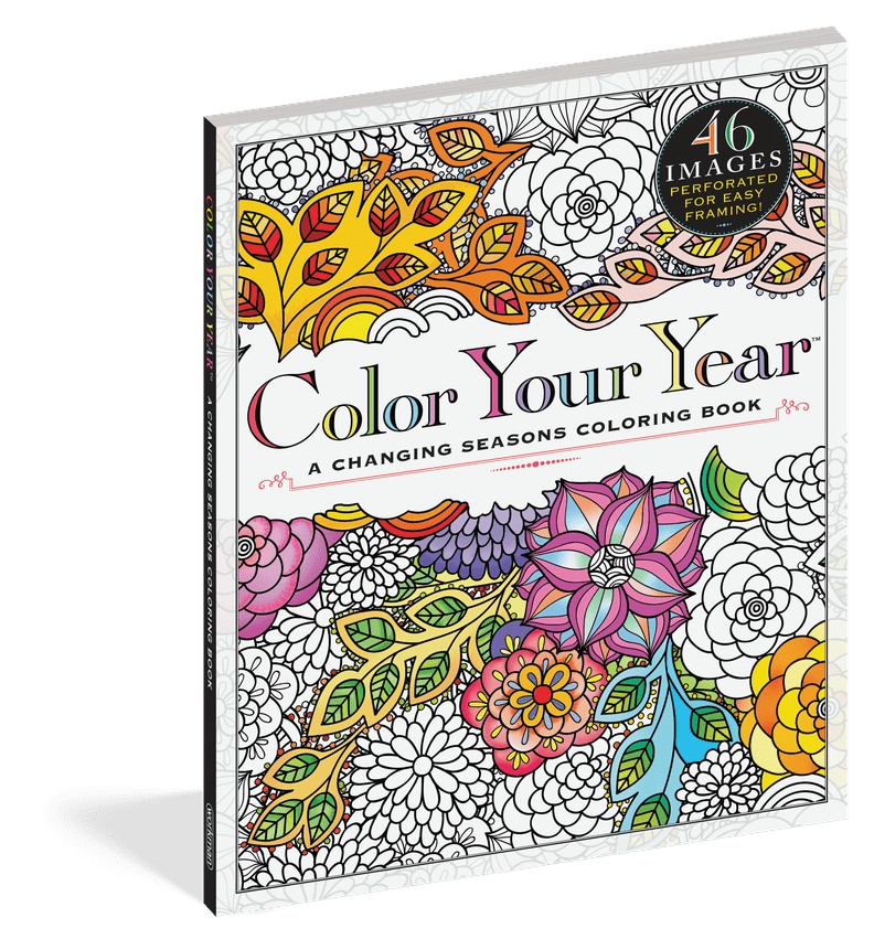 Workman Publishing Color Your Year Coloring Book
