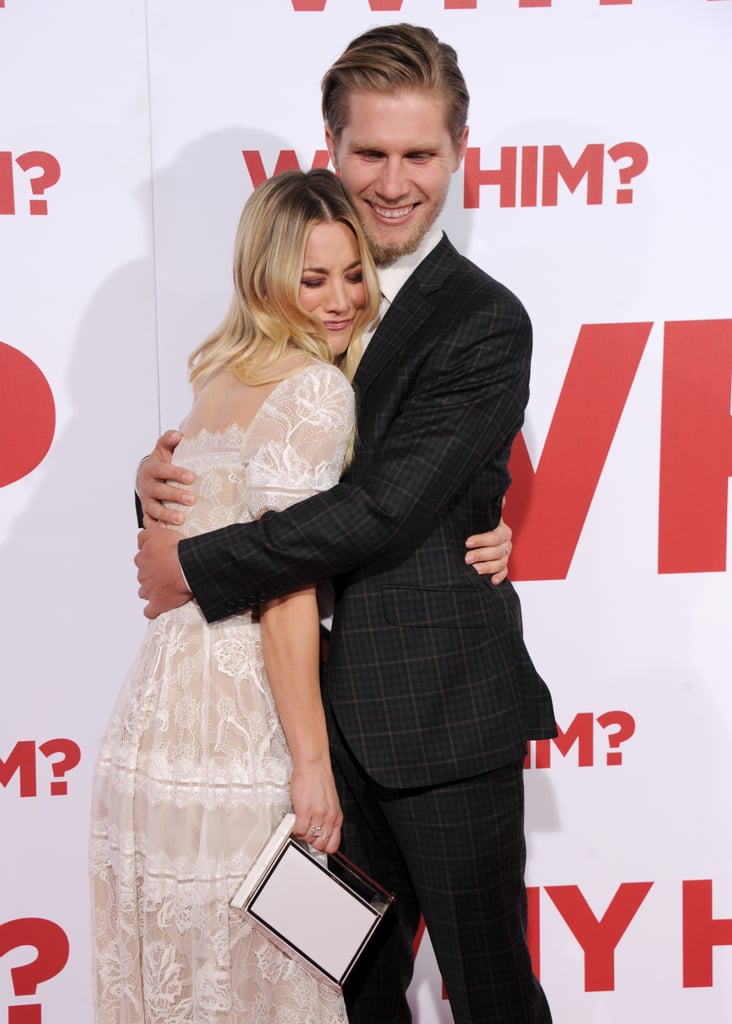 Kaley Cuoco and Karl Cook at Why Him? Premiere 2016