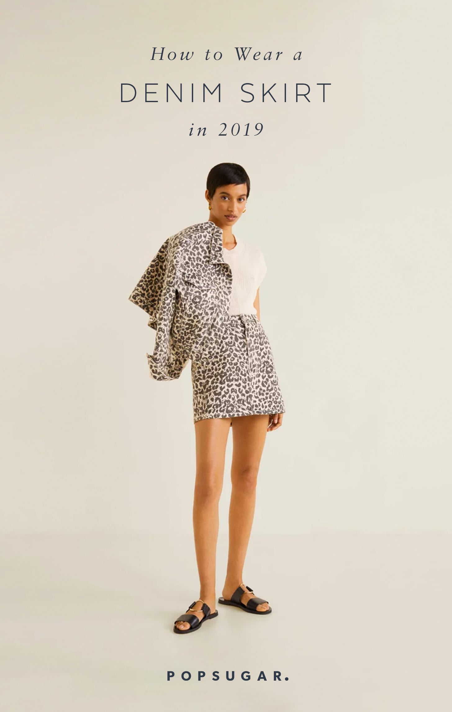 Denim skirt bar outfit sale