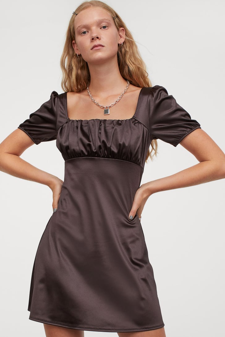 PuffSleeved Dress Best New H&M Holiday Clothes 2020 POPSUGAR