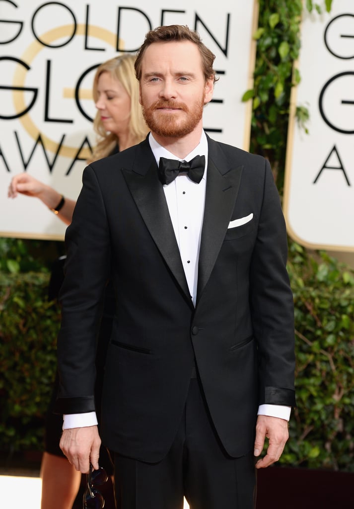 Michael Fassbender at the Golden Globe Awards 2014