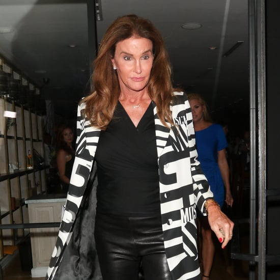 Caitlyn Jenner Wearing Leather Pants