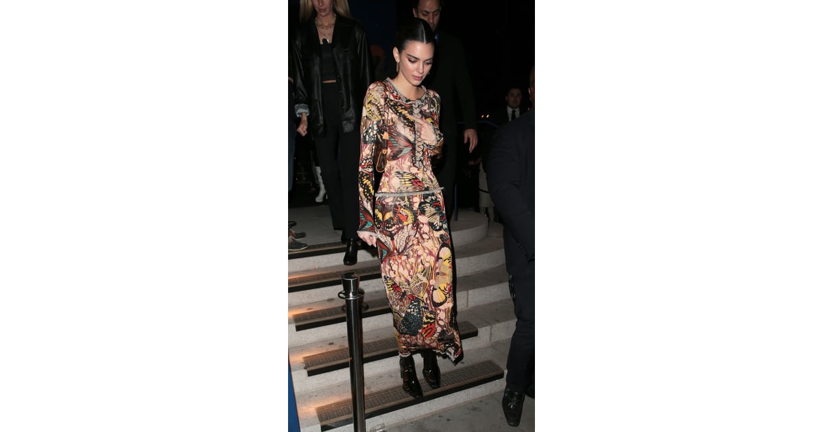 Kendall Jenner After the Burberry Show | Kendall Jenner's Butterfly