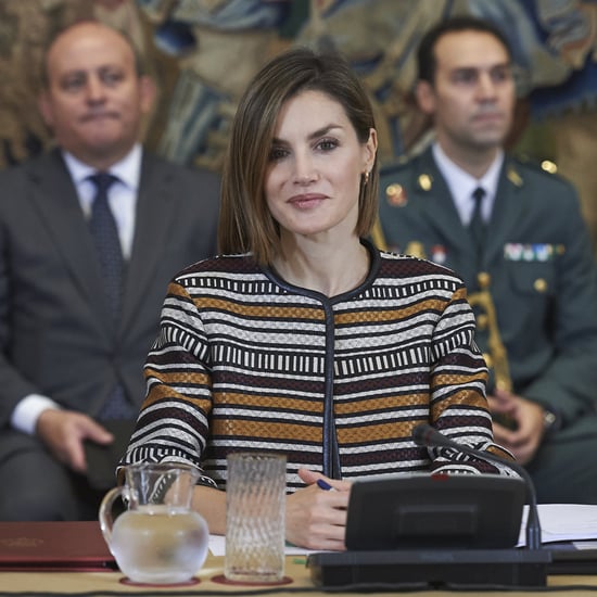 Queen Letizia Wears a Statement Jacket