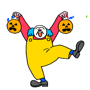 A Silly Clown Boo It For The Gram 50 Halloween Stickers To Make Your Texting Game Spook Tacular Popsugar Tech Photo 4 Cartoon and real cats dance to cheer you up. a silly clown boo it for the gram 50