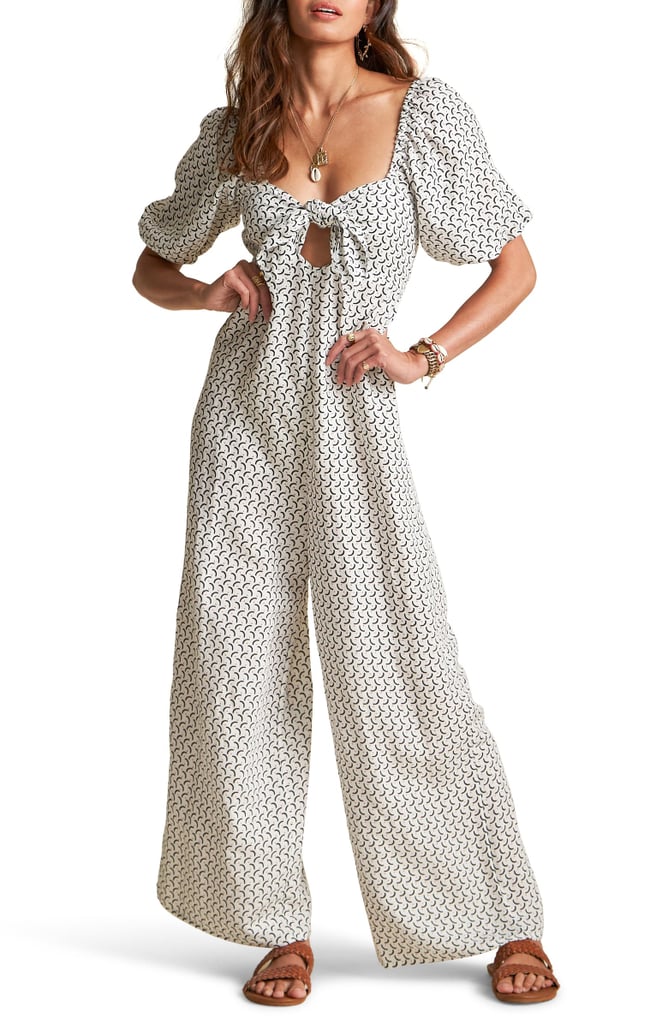 billabong polka dot jumpsuit