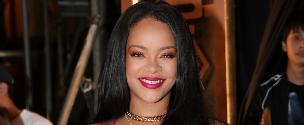 Rihanna's Swoop-Bangs Haircut