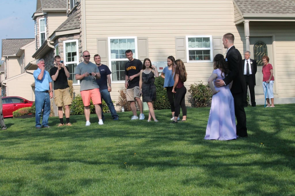 Friends and Family Gathered to Wish Them Well