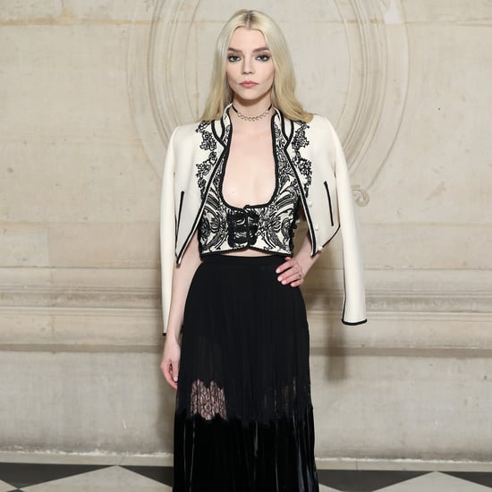 Anya Taylor-Joy's Dior Corset at Paris Fashion Week