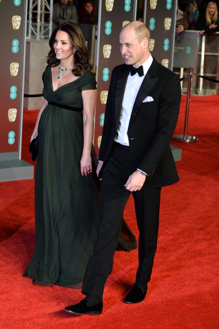 Prince William and Kate Middleton at the BAFTA Awards | POPSUGAR