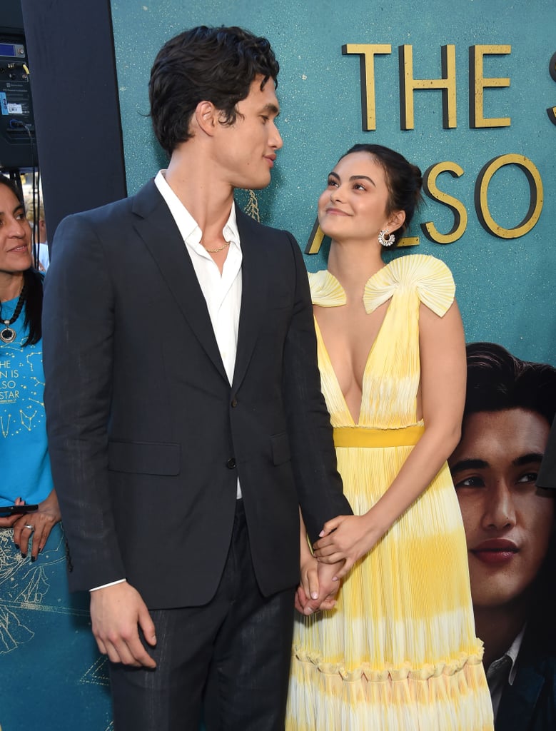 Camila Mendes and Charles Melton at The Sun Is Also a Star