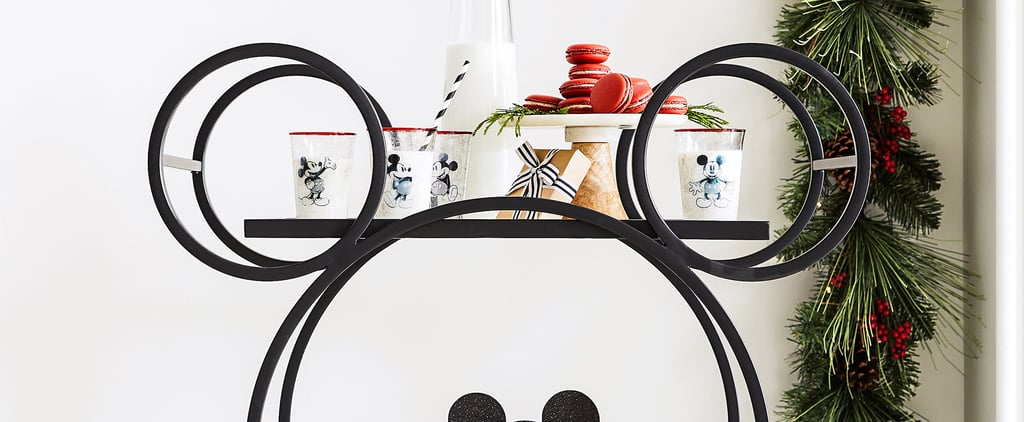 Shop Pottery Barn's Mickey-Shaped Bar Cart