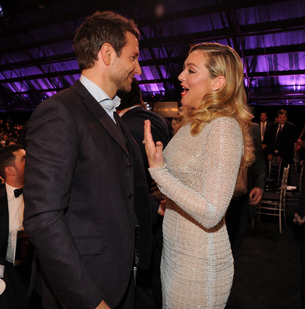 Bradley Cooper chatted with Elisabeth Röhm.