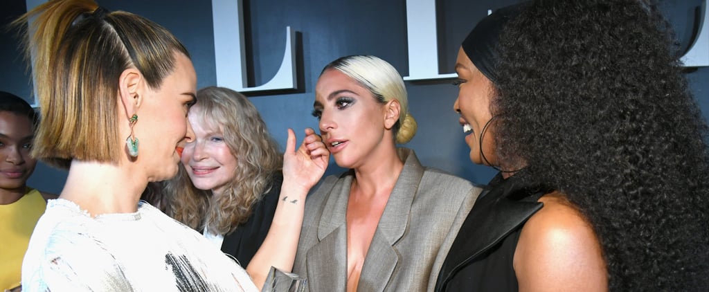 Sarah Paulson Lady Gaga at Elle Women in Hollywood Photos