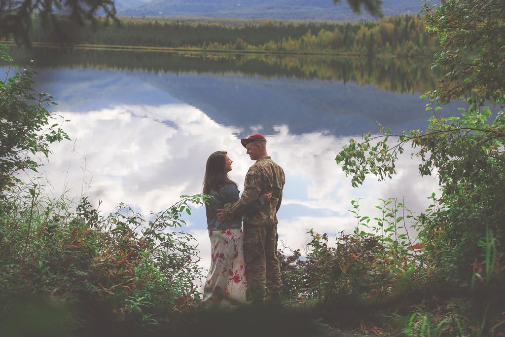 Woman Surprises Husband With Pregnancy Before Deployment