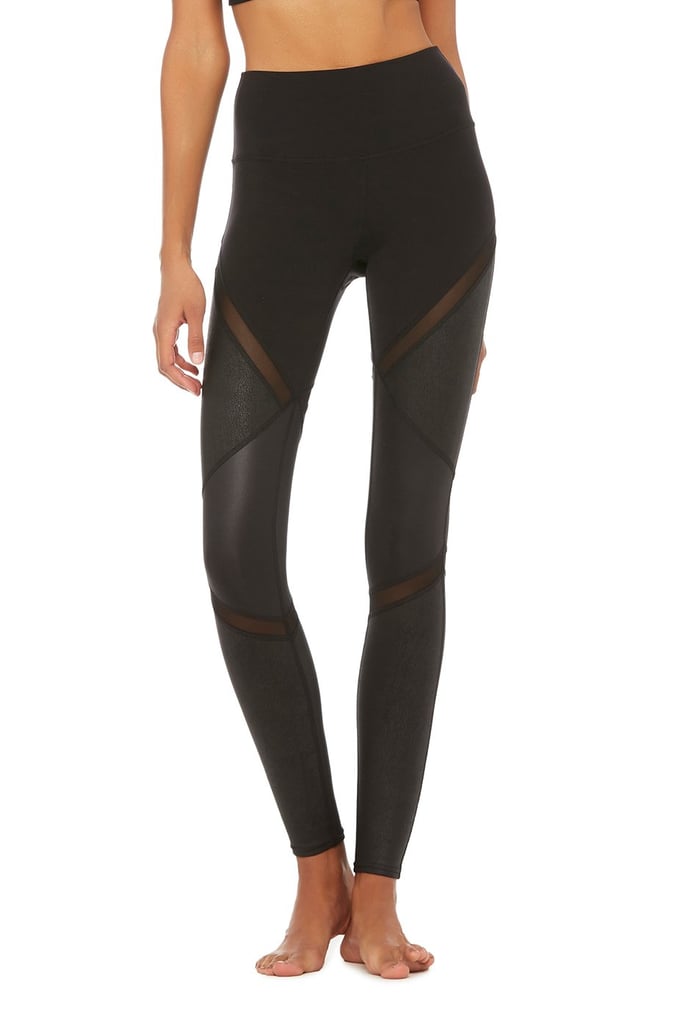 Alo High-Waist Set Legging | Best Leather Leggings | POPSUGAR Fitness ...