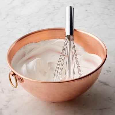 Mauviel Copper Beating Bowl With Loop Handle