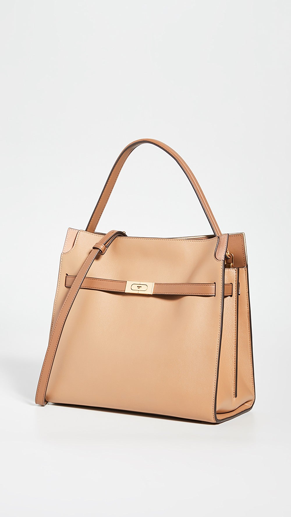 Best Tote With a Top Handle: Tory Burch Lee Radziwill Double Bag | 14  High-Quality Designer Totes That Can Fit a Laptop | POPSUGAR Fashion Photo  13