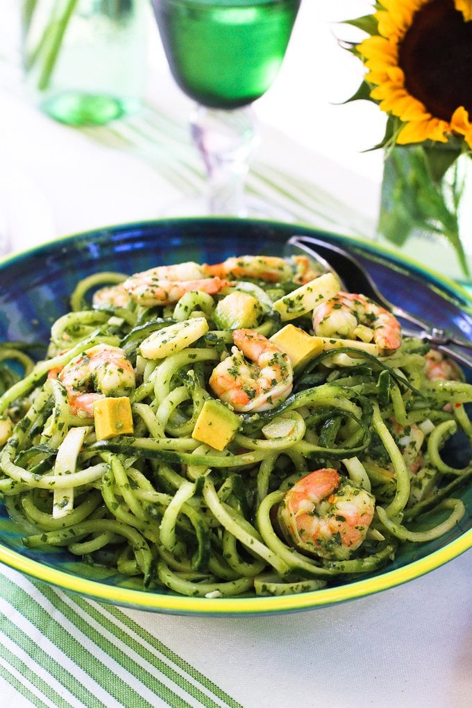 Chimichurri Cucumber Noodles