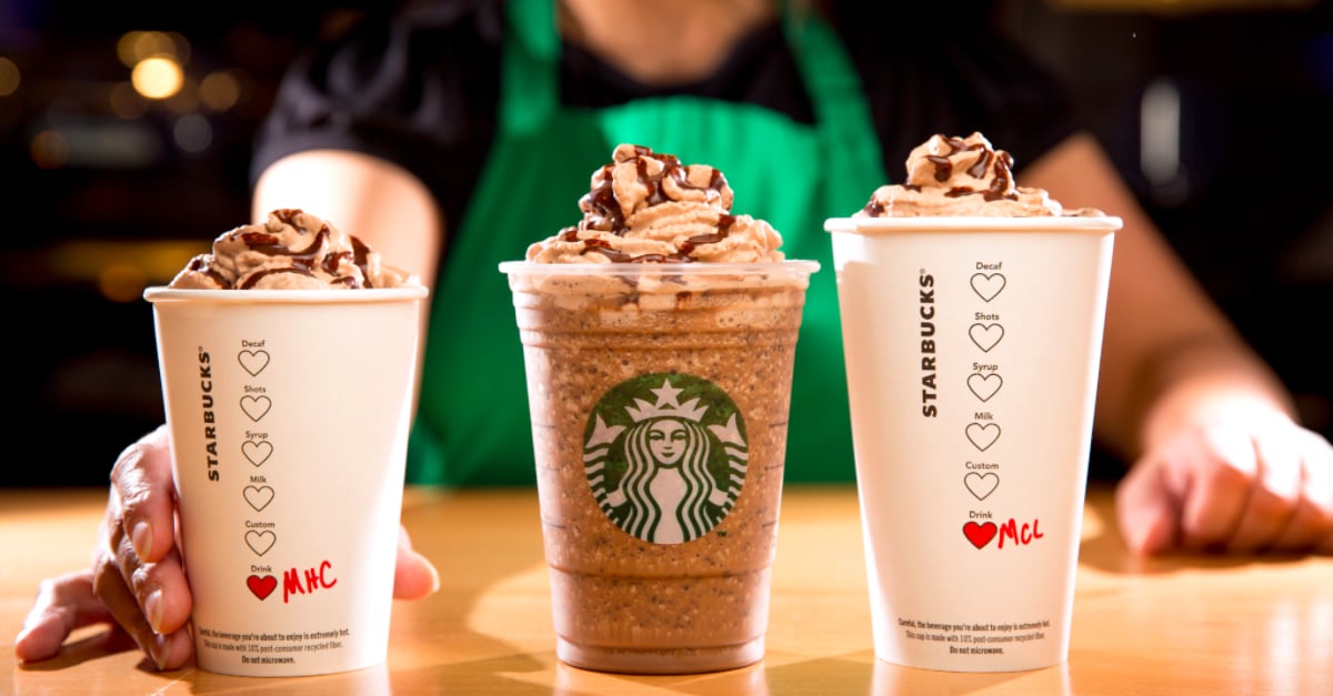 Starbucks Valentine #39 s Day Drinks PS Food