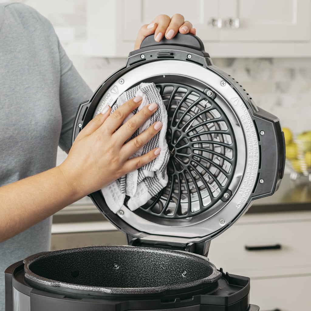 And the rest is easy to wipe down with a kitchen towel.
