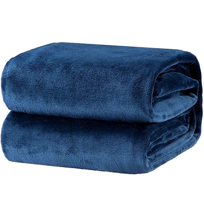 Bedsure Flannel Fleece Luxury Blanket