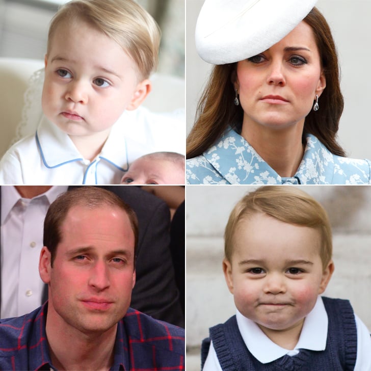 Prince George's Facial Expressions Just Like the Royals
