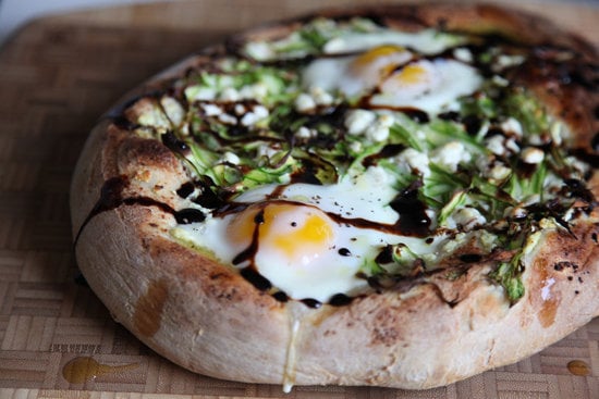 Asparagus Ribbon Pizza