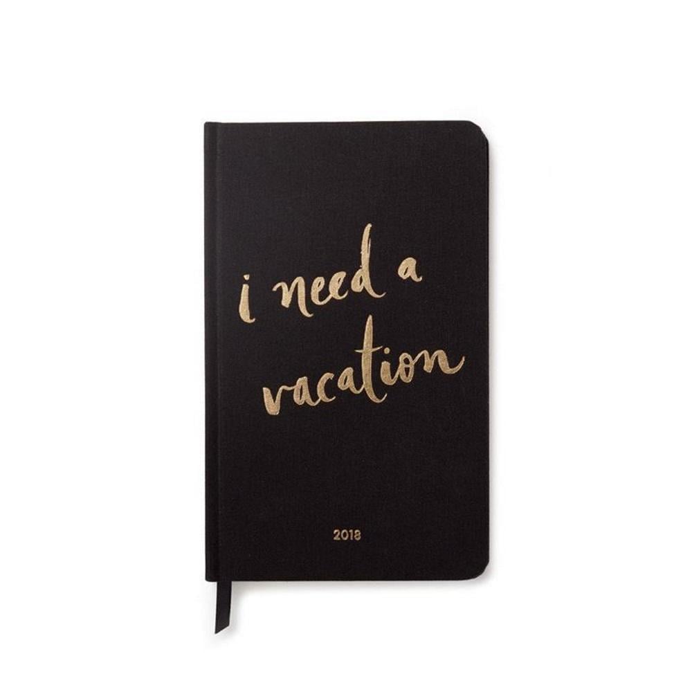 Kate Spade 12-Month Agenda — Black ($40)