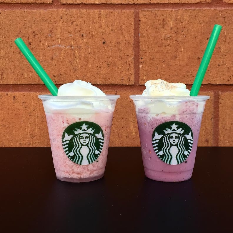 Best: Strawberry Shortcake and Blackberries & Crème Frappuccinos