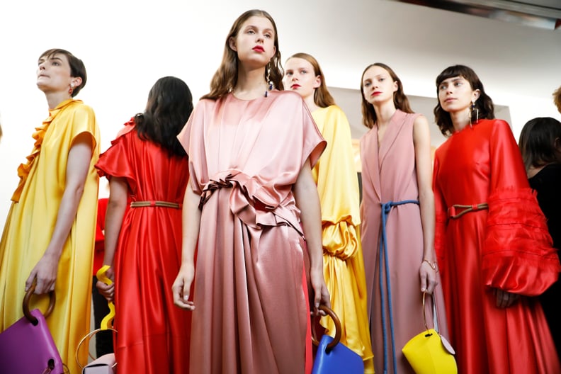 Backstage at Roksanda