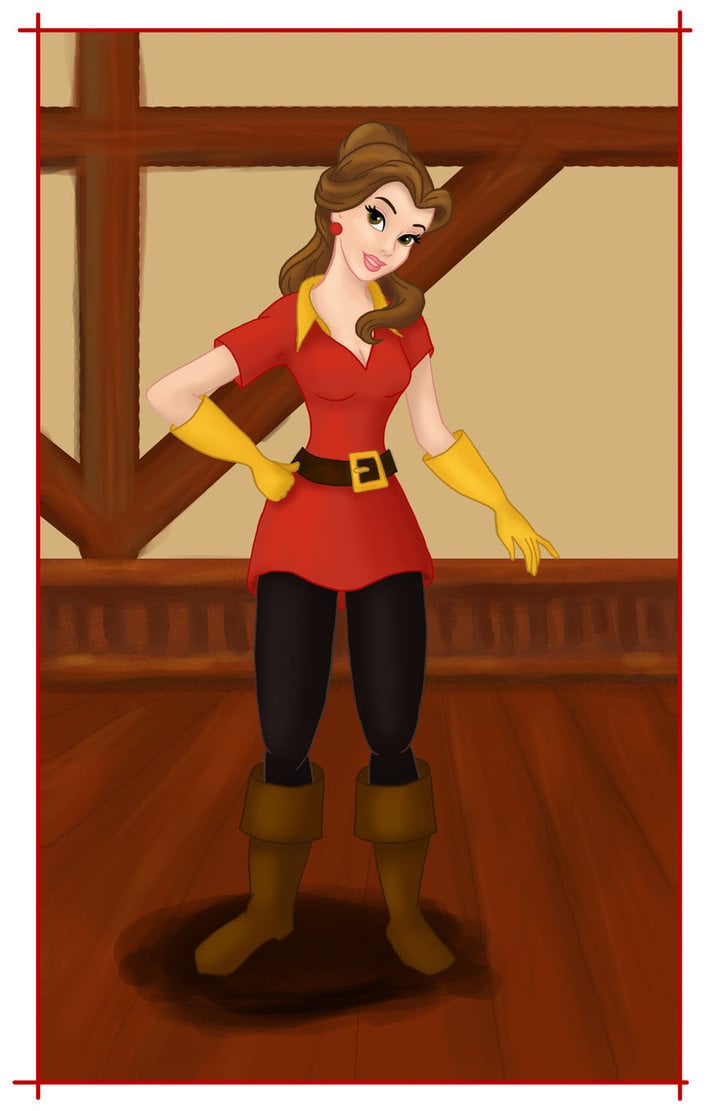 Belle as Gaston