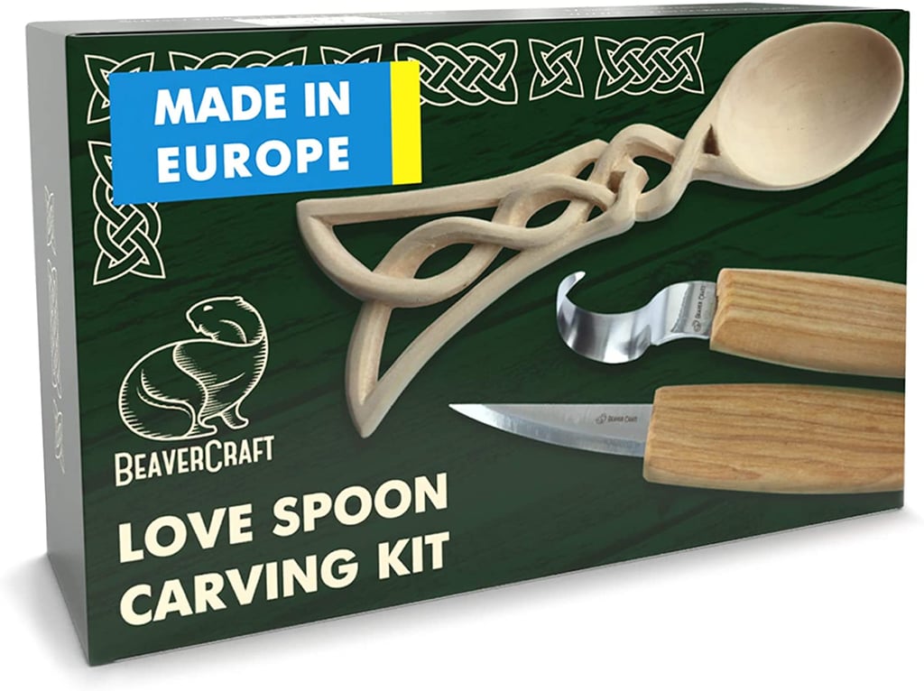 BeaverCraft Love Spoon Carving Kit