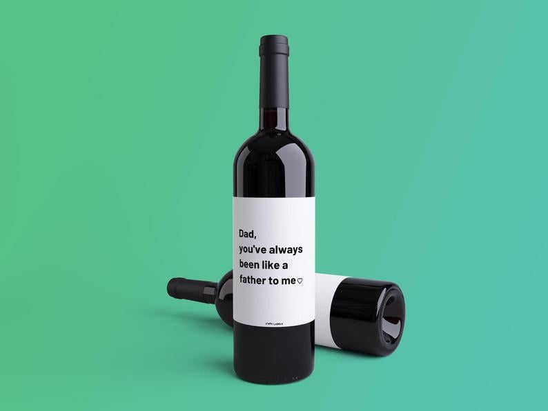 Funny Father's Day Wine Labels | POPSUGAR Food