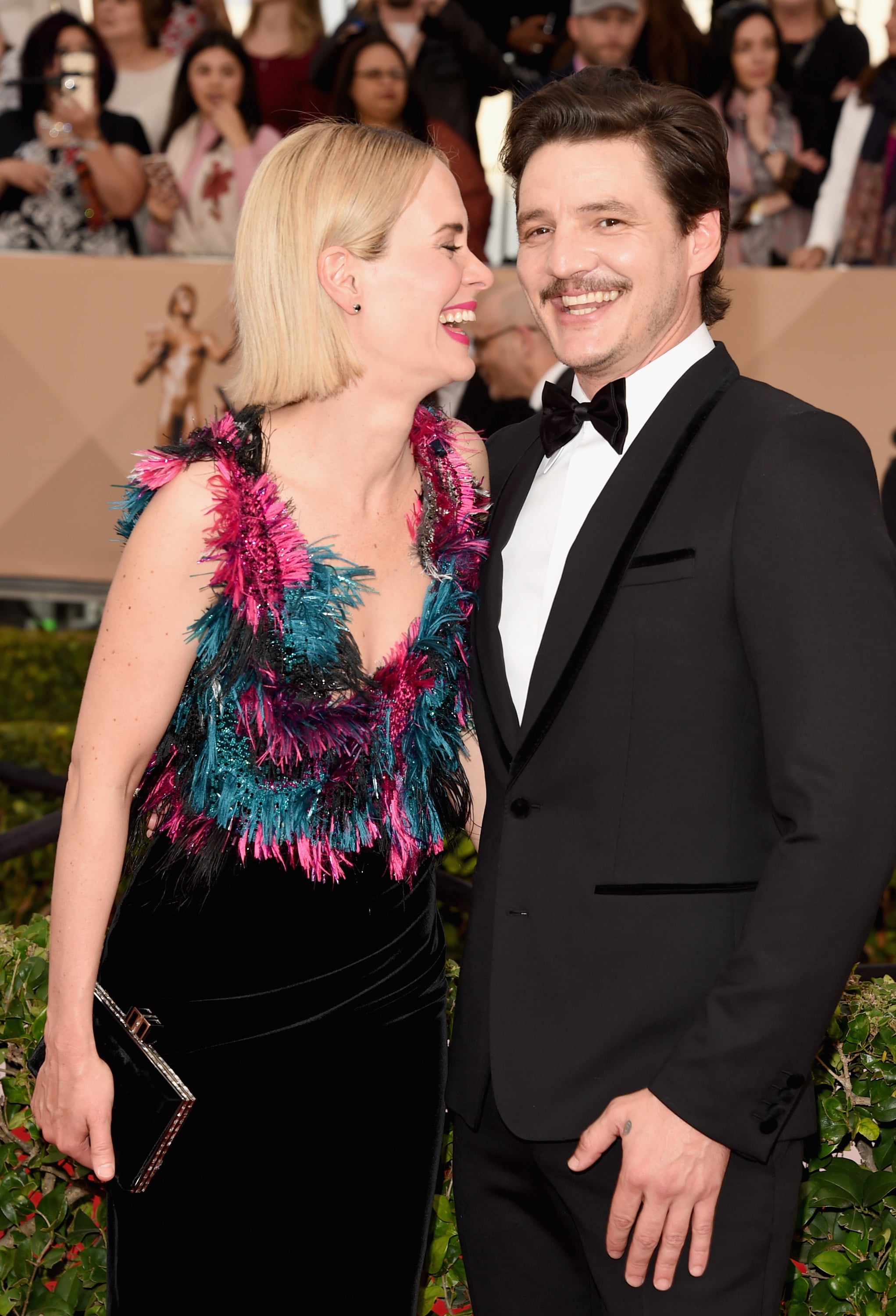 Pictured Sarah Paulson And Pedro Pascal If Looks Could Kill We Would All Be Dead Over The American Horror Story Cast Popsugar Entertainment Photo 6