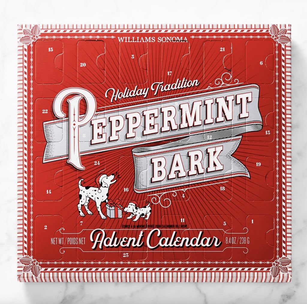 Best Holiday Advent Calendar: Williams Sonoma Peppermint Bark Advent Calendar