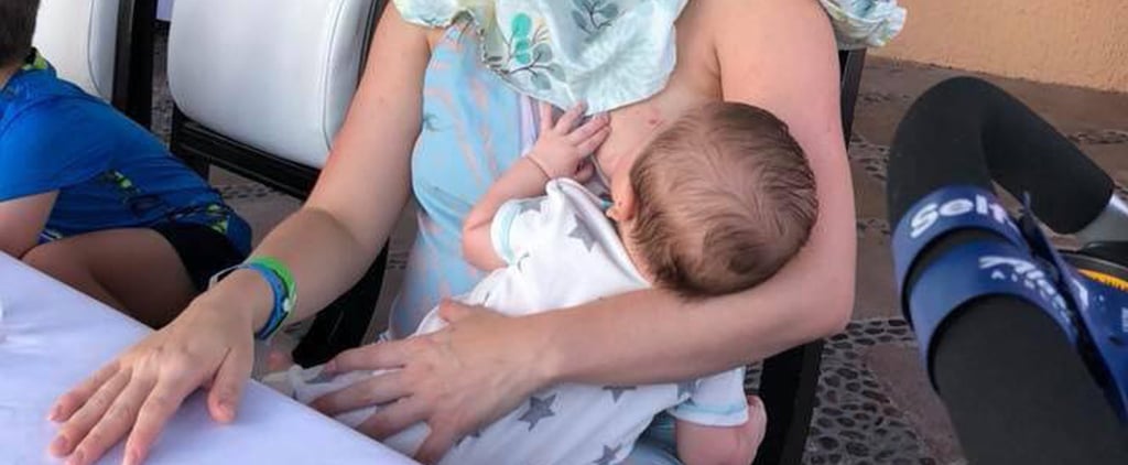 Breastfeeding Mom Covers Up When Asked