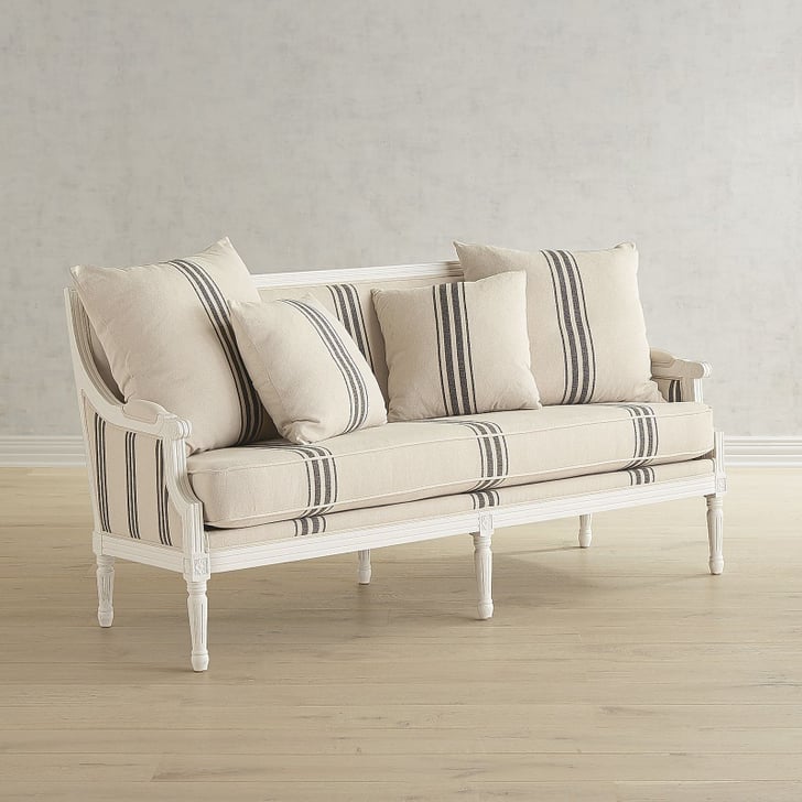 Parlor White Settee ($1,500) | Joanna Gaines Furniture at Pier 1 | POPSUGAR Home Photo 4