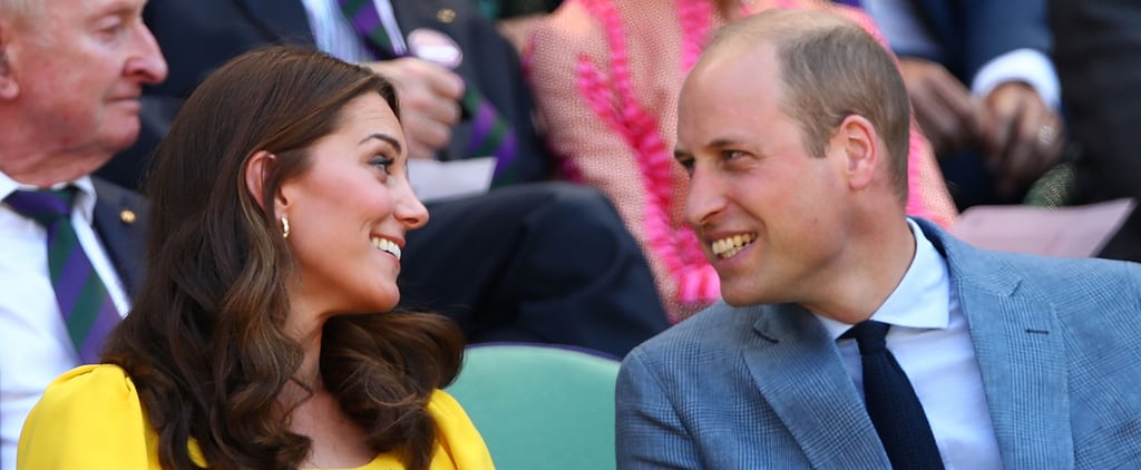 Prince William Getting George and Charlotte to Play Tennis