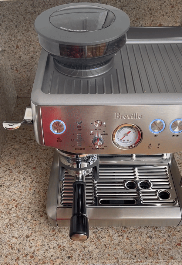 Breville咖啡师表达打动浓缩咖啡机