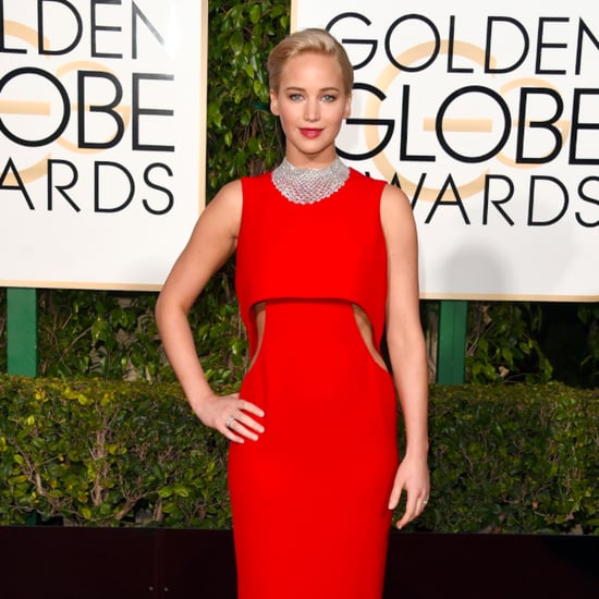 Jennifer Lawrence's Gown at the Golden Globe Awards 2016