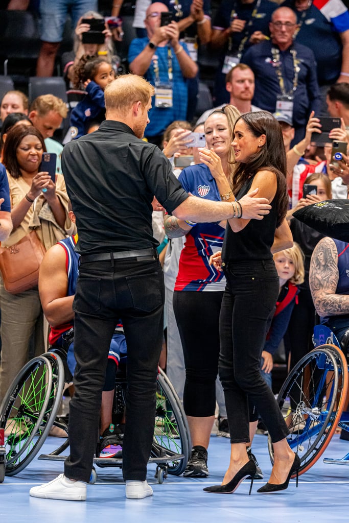 Meghan Markle and Prince Harry at the 2023 Invictus Games