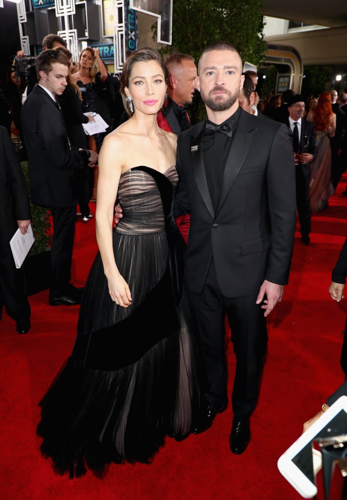 Jessica Biel and Justin Timberlake 2018 Golden Globe Awards