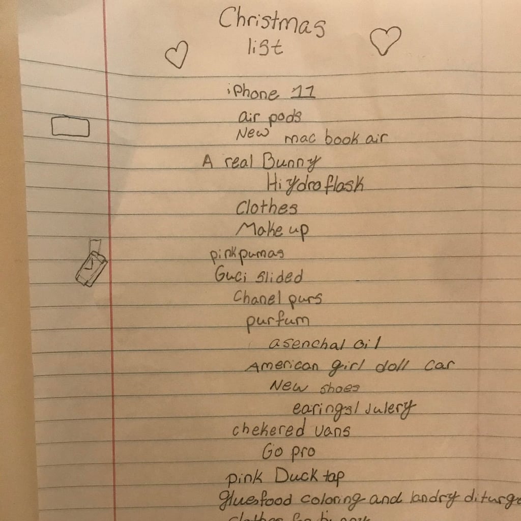 christmas list