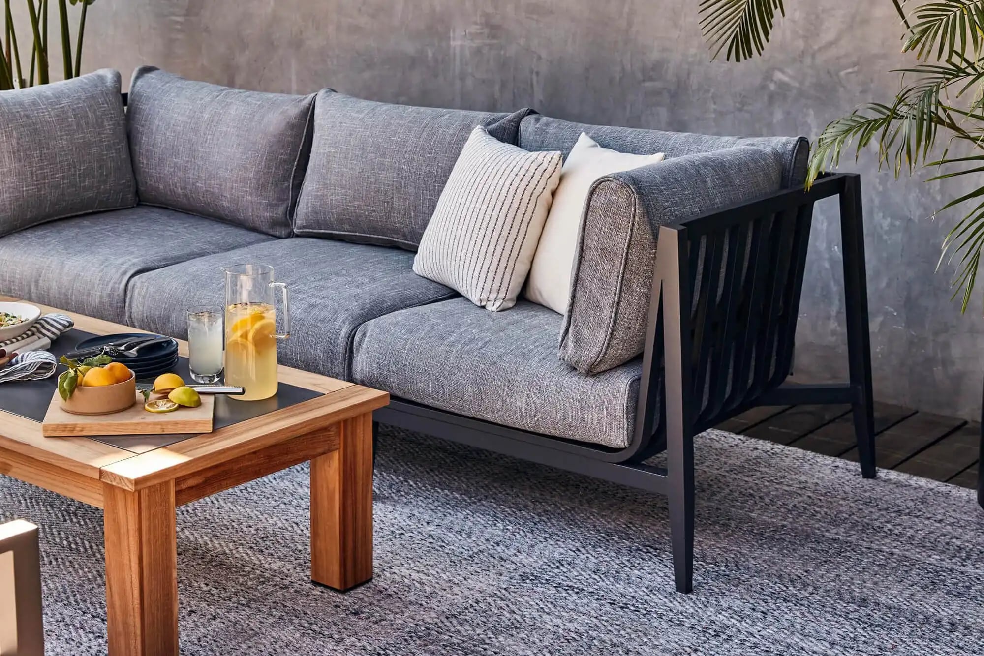 Outer outdoor best sale sofa