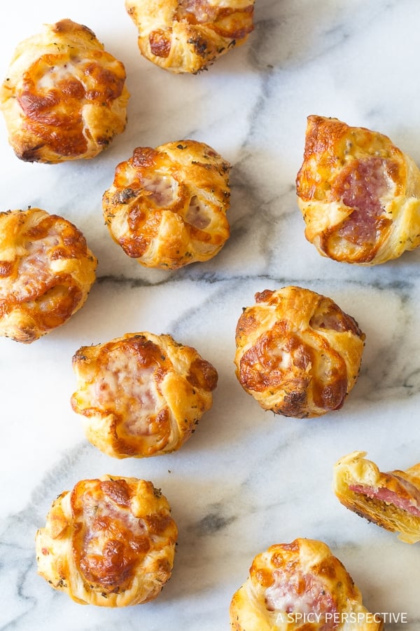 Cheesy Lunchbox Poppers